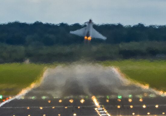 Farnborough International Airshow 2014. Day three