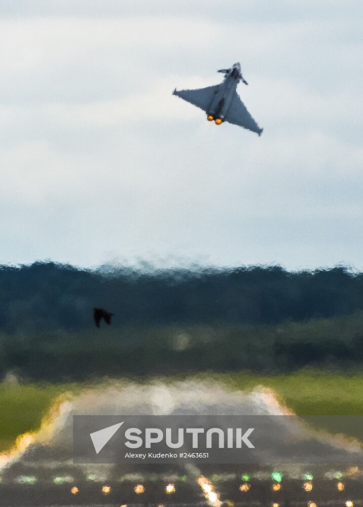 Farnborough International Airshow 2014. Day three