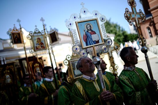 Celebrations marking the 700th birthday anniversary of the Reverend St. Sergius of Radonezh