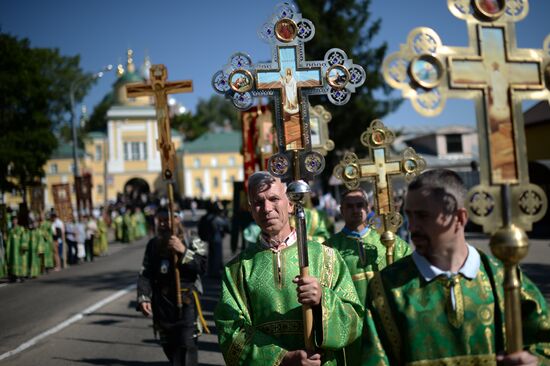 Celebrations marking the 700th birthday anniversary of the Reverend St. Sergius of Radonezh