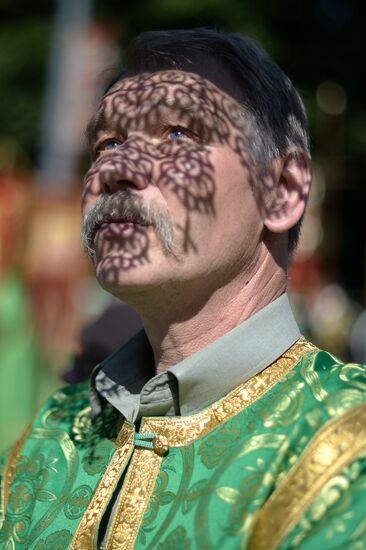 Celebration of 700th anniversary of Reverend Sergius of Radonezh's birth