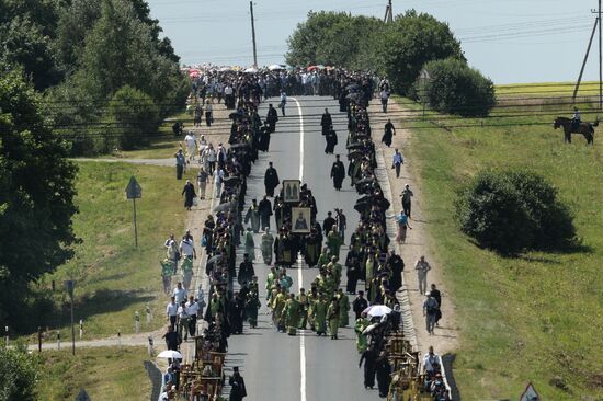 Celebrations marking the 700th birthday anniversary of the Reverend St. Sergius of Radonezh