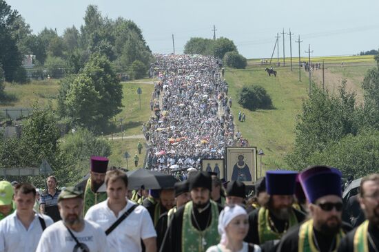 Celebrations marking the 700th birthday anniversary of the Reverend St. Sergius of Radonezh