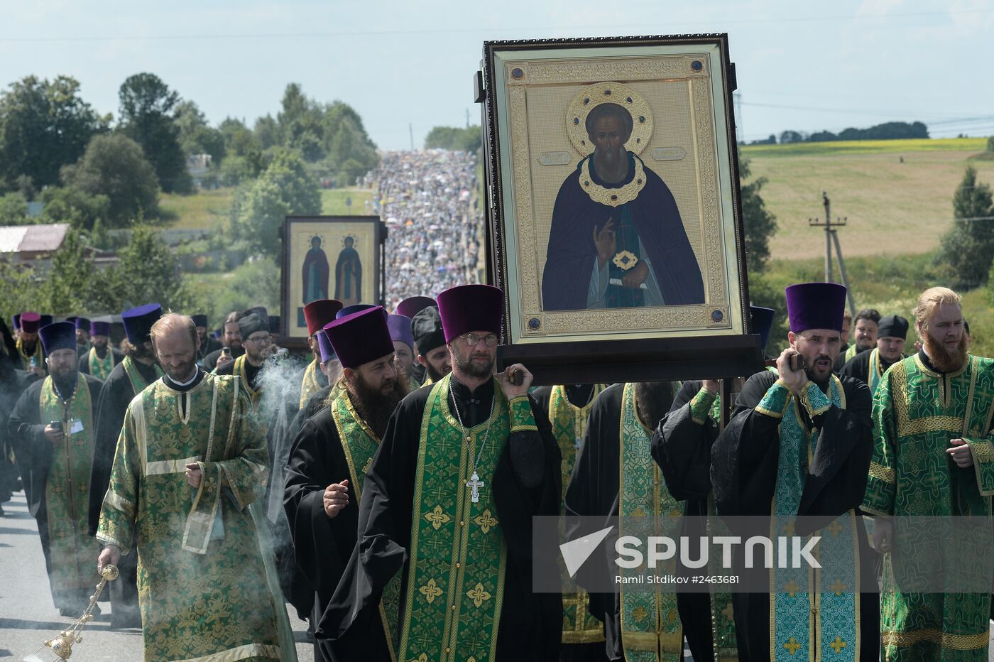 Celebrations marking the 700th birthday anniversary of the Reverend St. Sergius of Radonezh