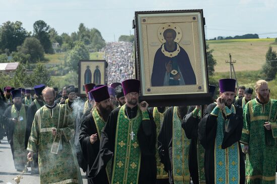 Celebrations marking the 700th birthday anniversary of the Reverend St. Sergius of Radonezh