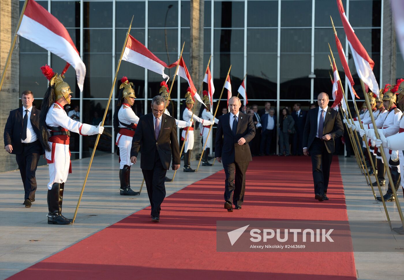 Vladimir Putin's official visit to Brazil. Day Four