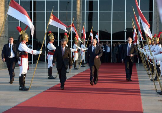 Vladimir Putin's official visit to Brazil. Day Four