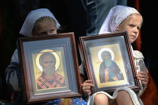 Celebrations marking the 700th birthday anniversary of the Reverend St. Sergius of Radonezh