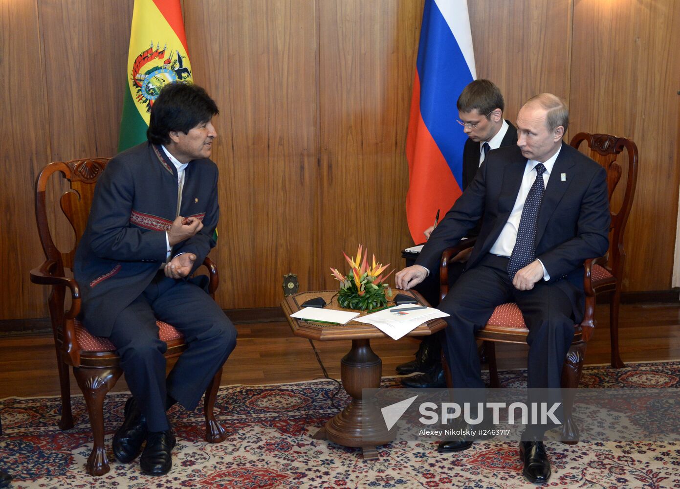 Vladimir Putin's official visit to Brazil. Day four
