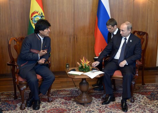 Vladimir Putin's official visit to Brazil. Day four
