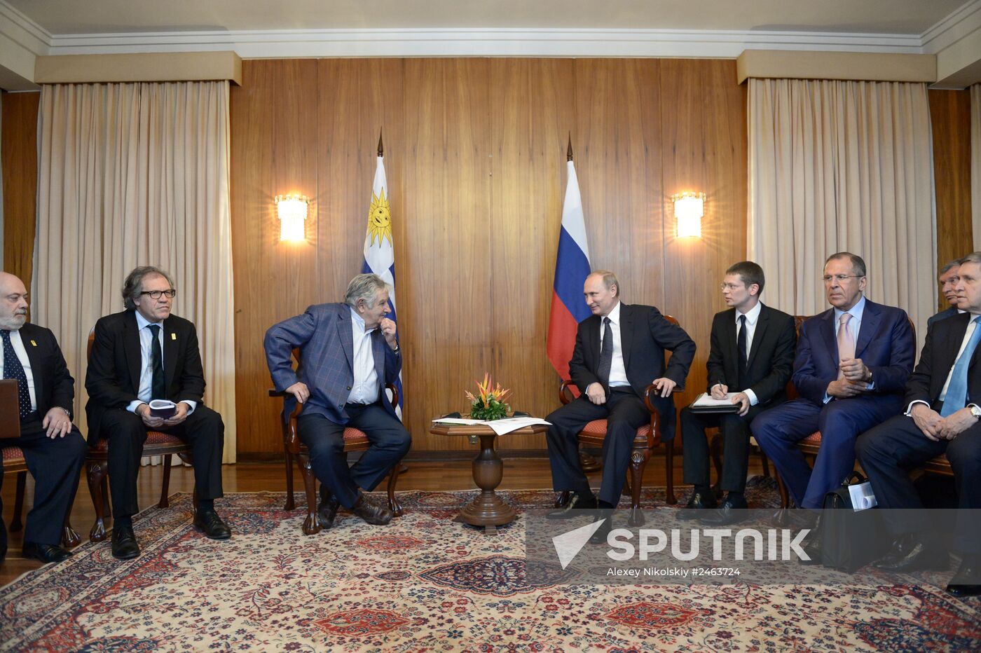 Vladimir Putin's official visit to Brazil. Day four