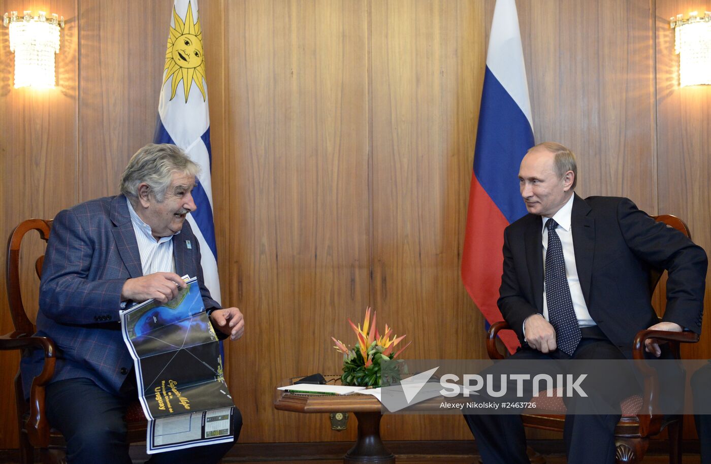 Vladimir Putin's official visit to Brazil. Day four