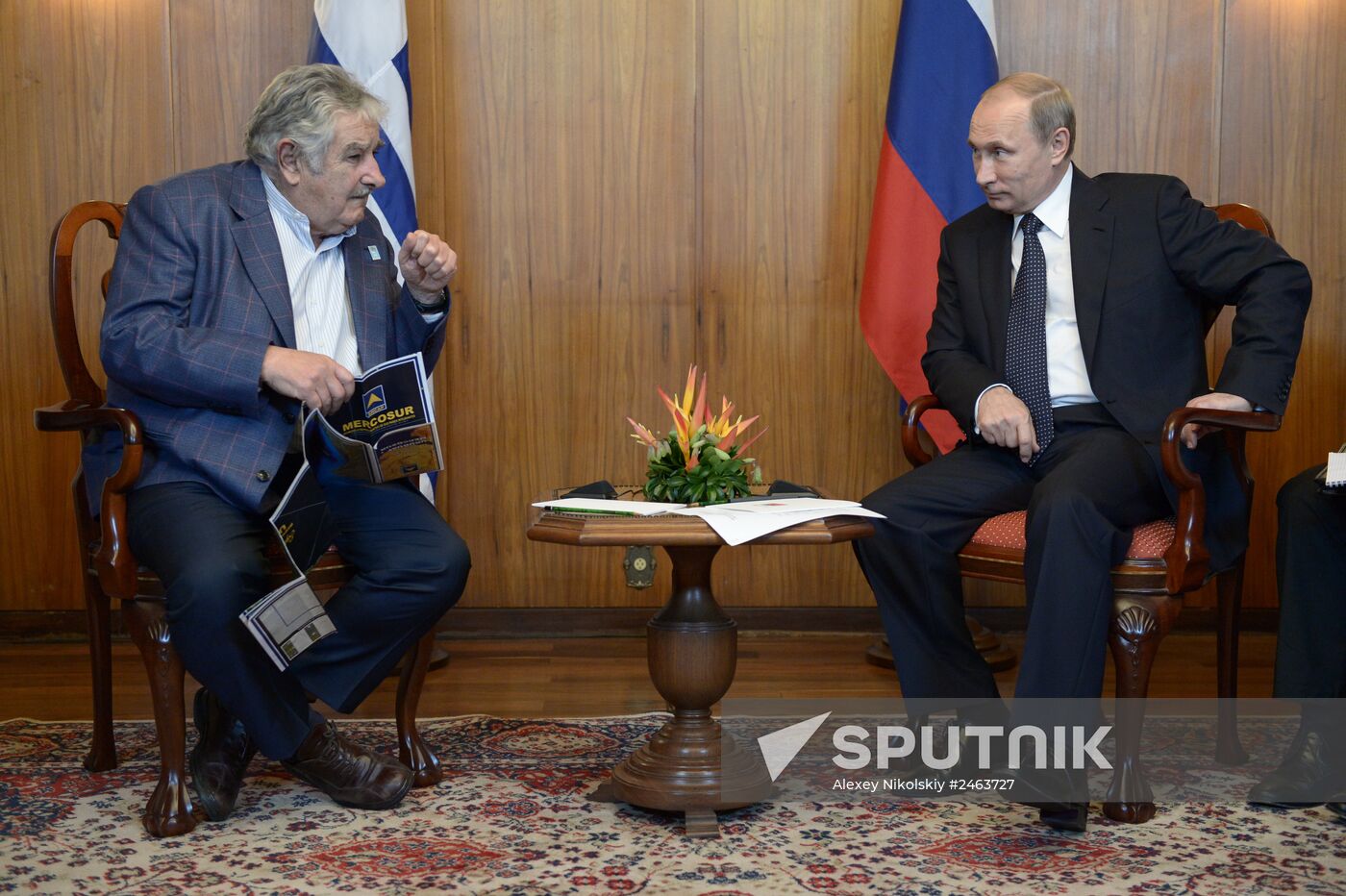 Vladimir Putin's official visit to Brazil. Day four