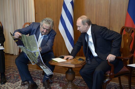 Vladimir Putin's official visit to Brazil. Day four