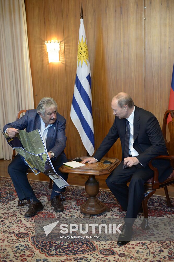 Vladimir Putin's official visit to Brazil. Day four