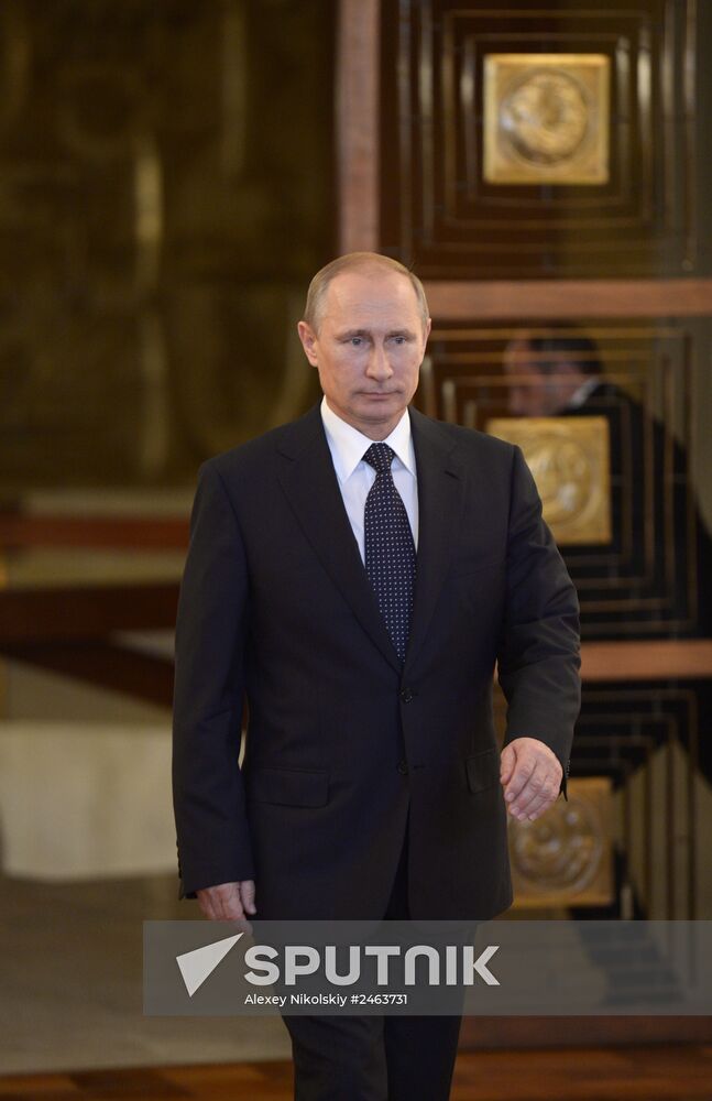 Vladimir Putin's official visit to Brazil. Day four