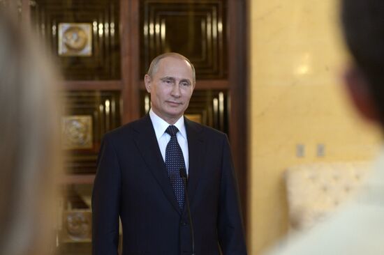 Vladimir Putin's official visit to Brazil. Day four