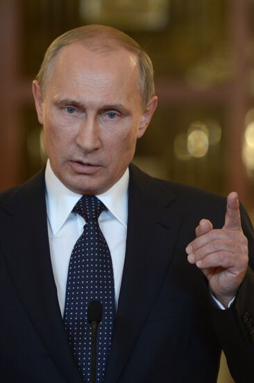 Vladimir Putin's official visit to Brazil. Day four
