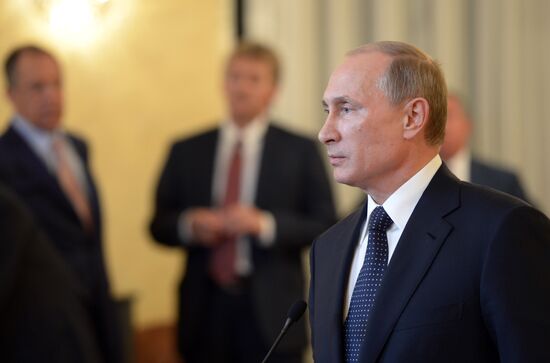 Vladimir Putin's official visit to Brazil. Day four