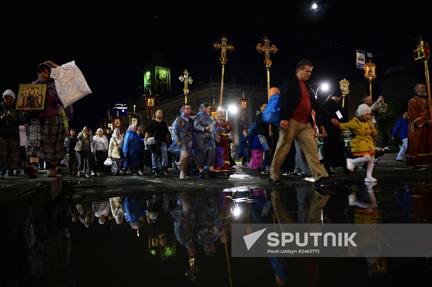 Religious procession in memory of Russian Royal Family executed in Yekaterinburg