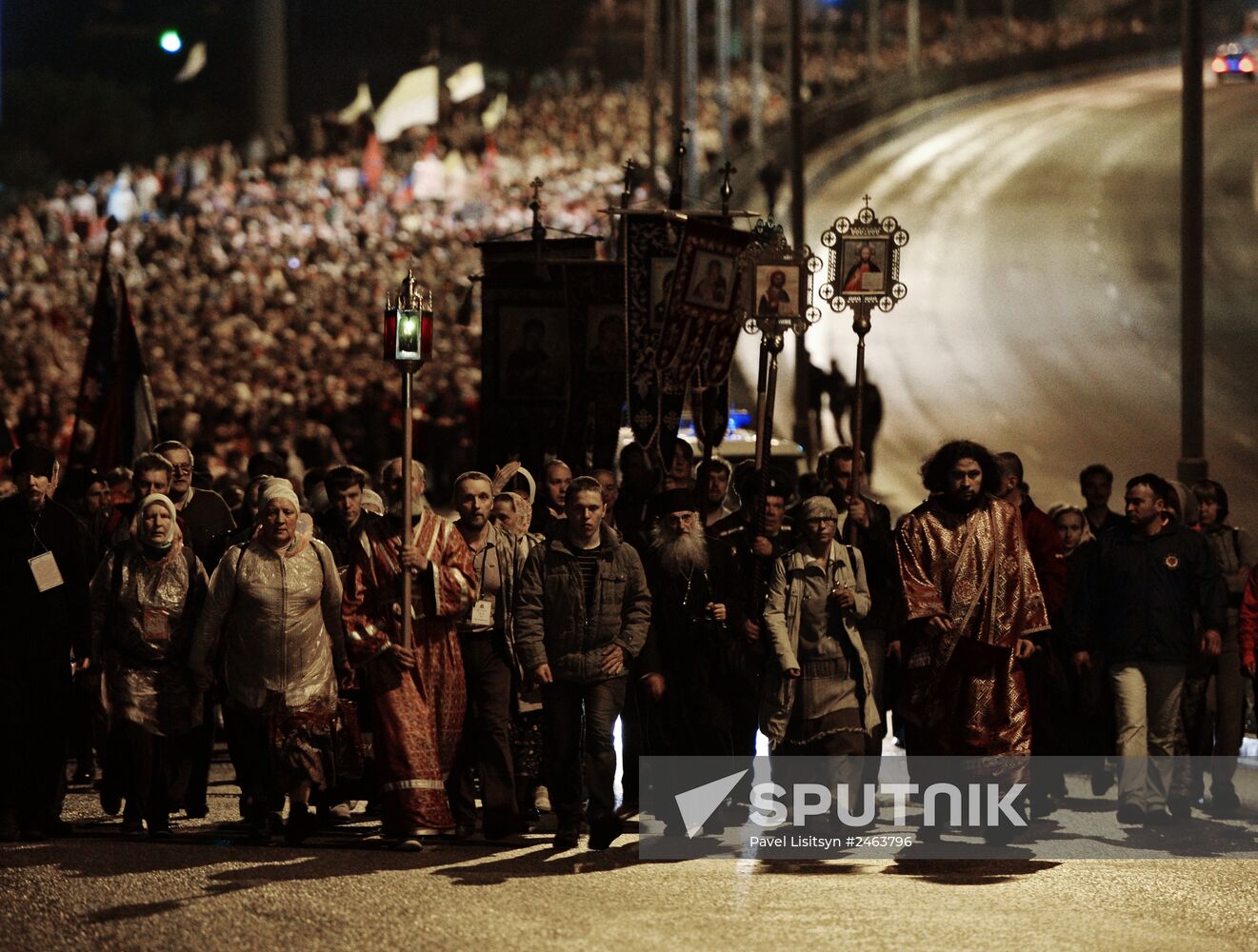 Religious procession in memory of Russian Royal Family executed in Yekaterinburg