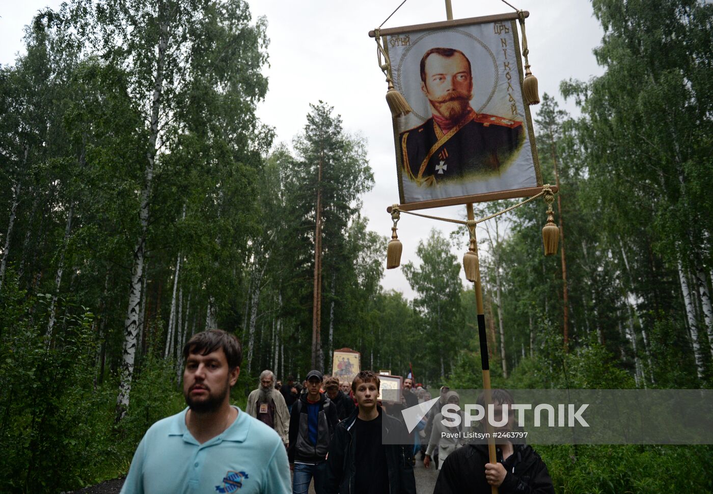 Religious procession in memory of Russian Royal Family executed in Yekaterinburg