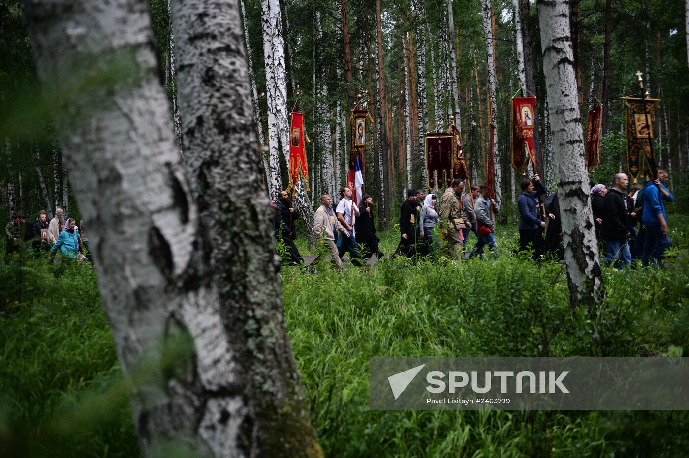 Religious procession in memory of Russian Royal Family executed in Yekaterinburg