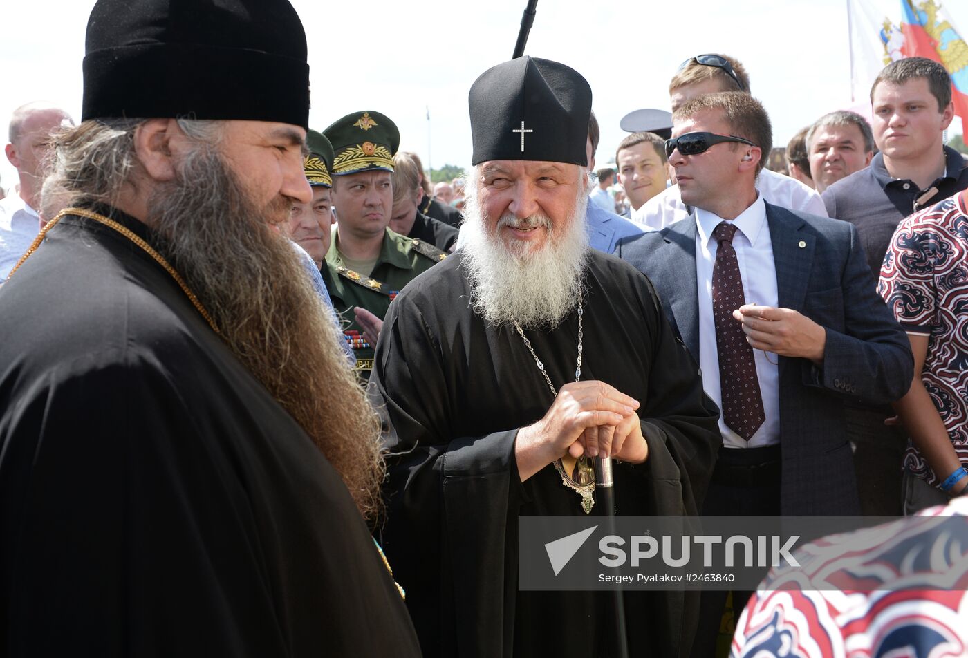 Celebrations marking the 700th birthday anniversary of the Reverend St. Sergius of Radonezh