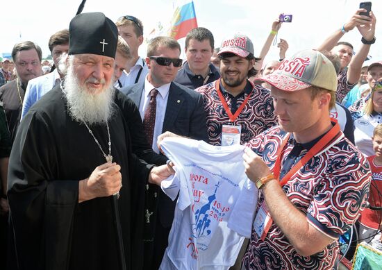 Celebration of 700th birth anniversary of St Sergius of Radonezh. Day Two