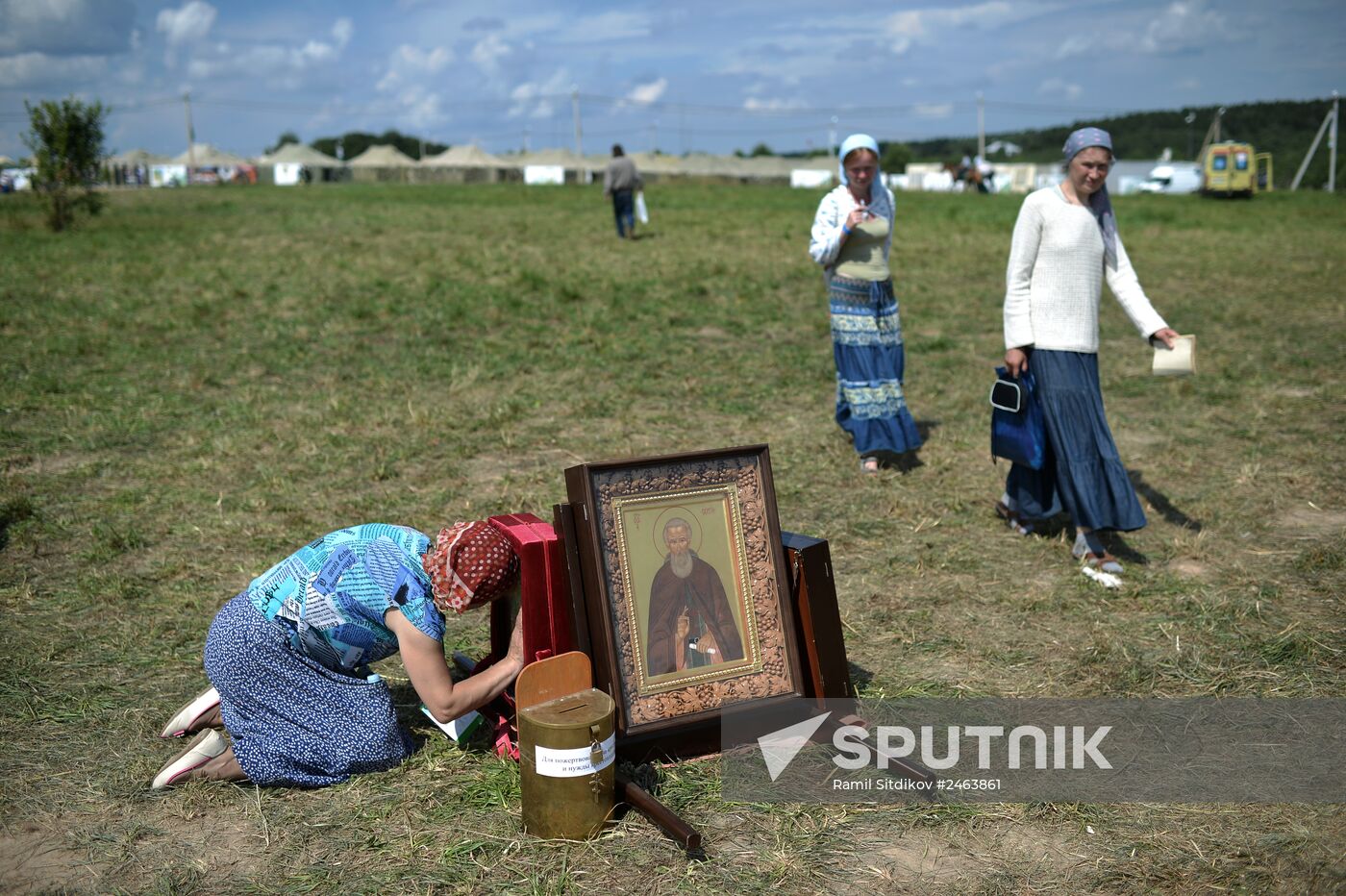 Celebration of 700th birth anniversary of St Sergius of Radonezh. Day Two