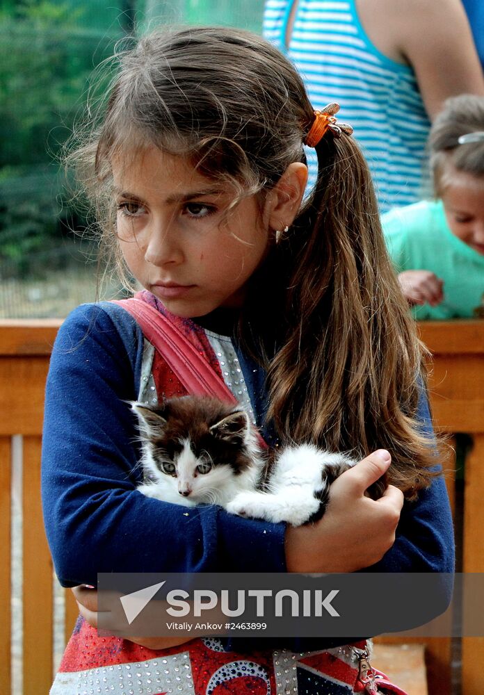 Petting zoo in Vladivostok
