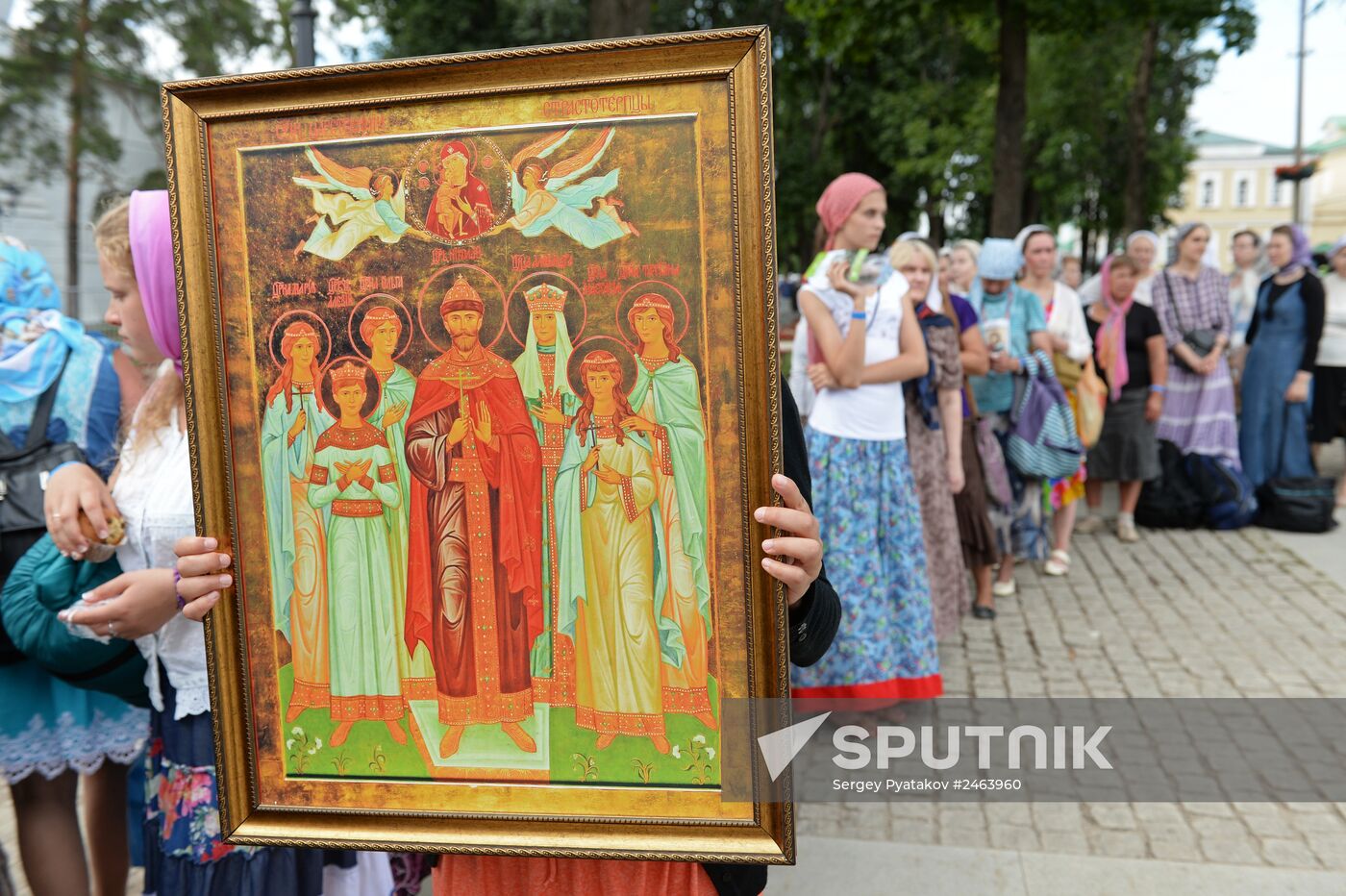 Celebrations of 700th birthday anniversary of the Reverend St. Sergius of Radonezh. Day Two