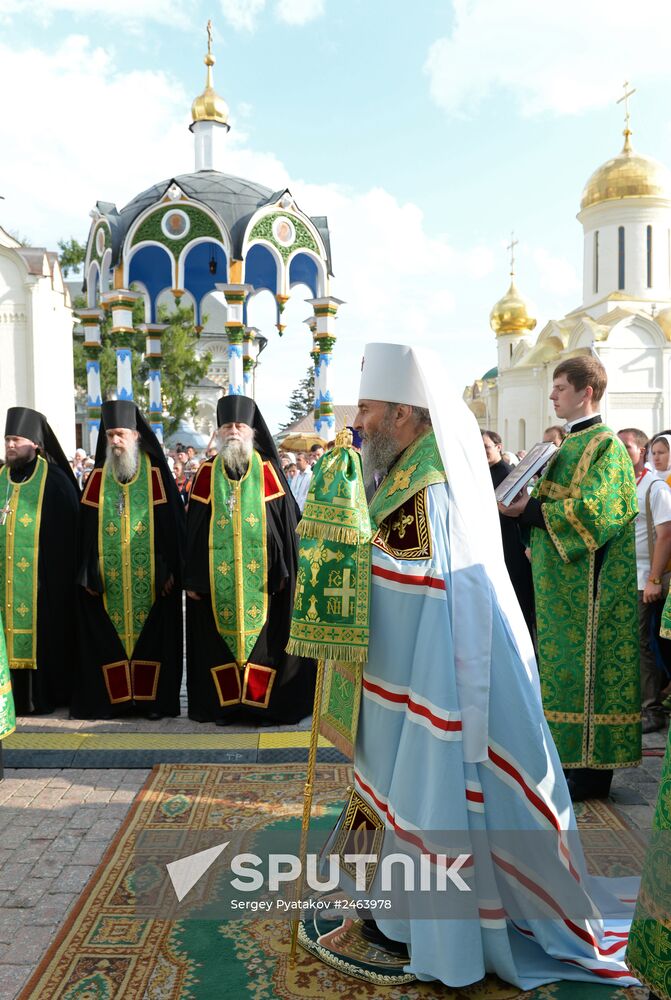 Celebrations marking the 700th birthday anniversary of the Reverend St. Sergius of Radonezh