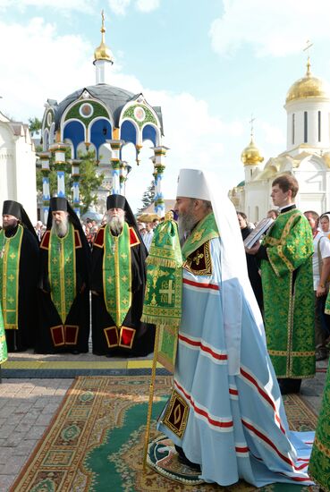 Celebrations marking the 700th birthday anniversary of the Reverend St. Sergius of Radonezh