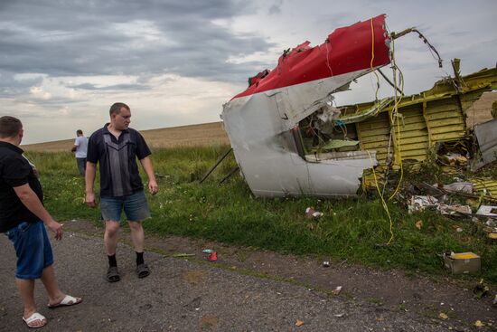 Malaysian Boeing crashes in Ukraine