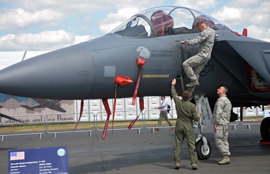 Farnborough International Airshow 2014. Day Four