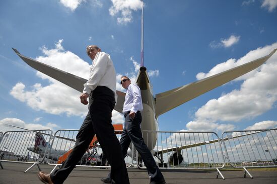 Farnborough International Airshow 2014. Day Four