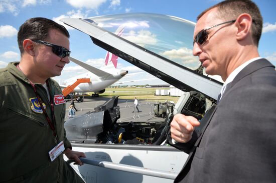 Farnborough International Airshow 2014. Day Four