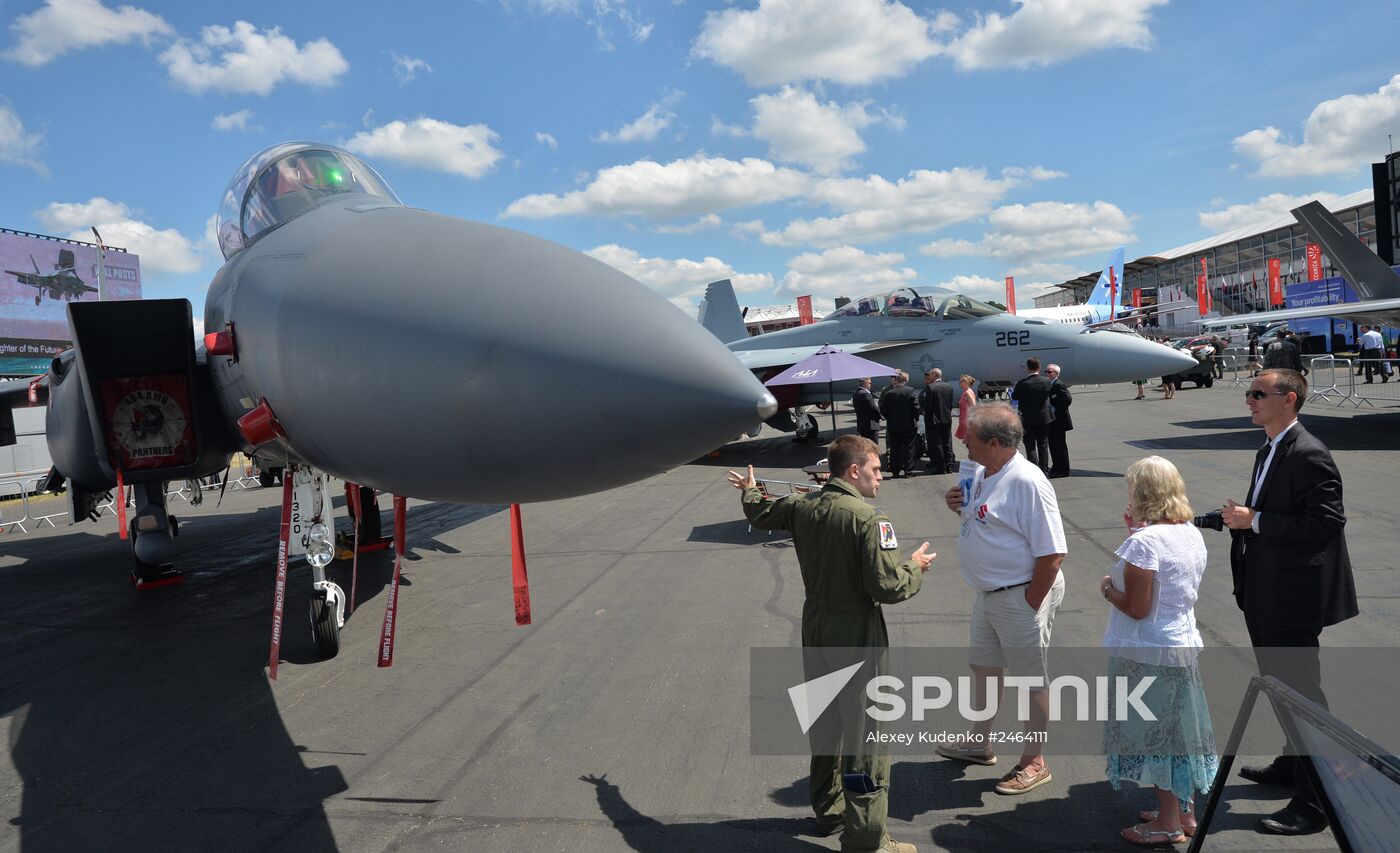 Farnborough International Airshow 2014. Day Four