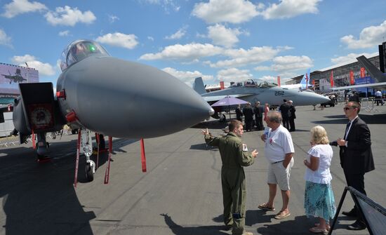 Farnborough International Airshow 2014. Day Four