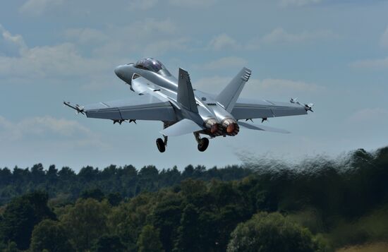 Farnborough International Airshow 2014. Day Four