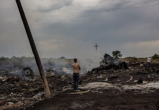 Malaysian Boeing crashes in Ukraine
