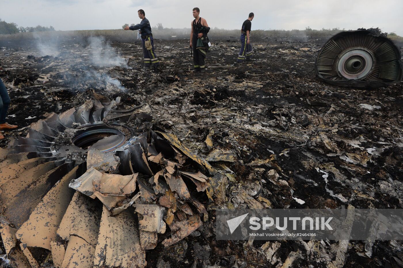 Malaysian Boeing crashes in Ukraine