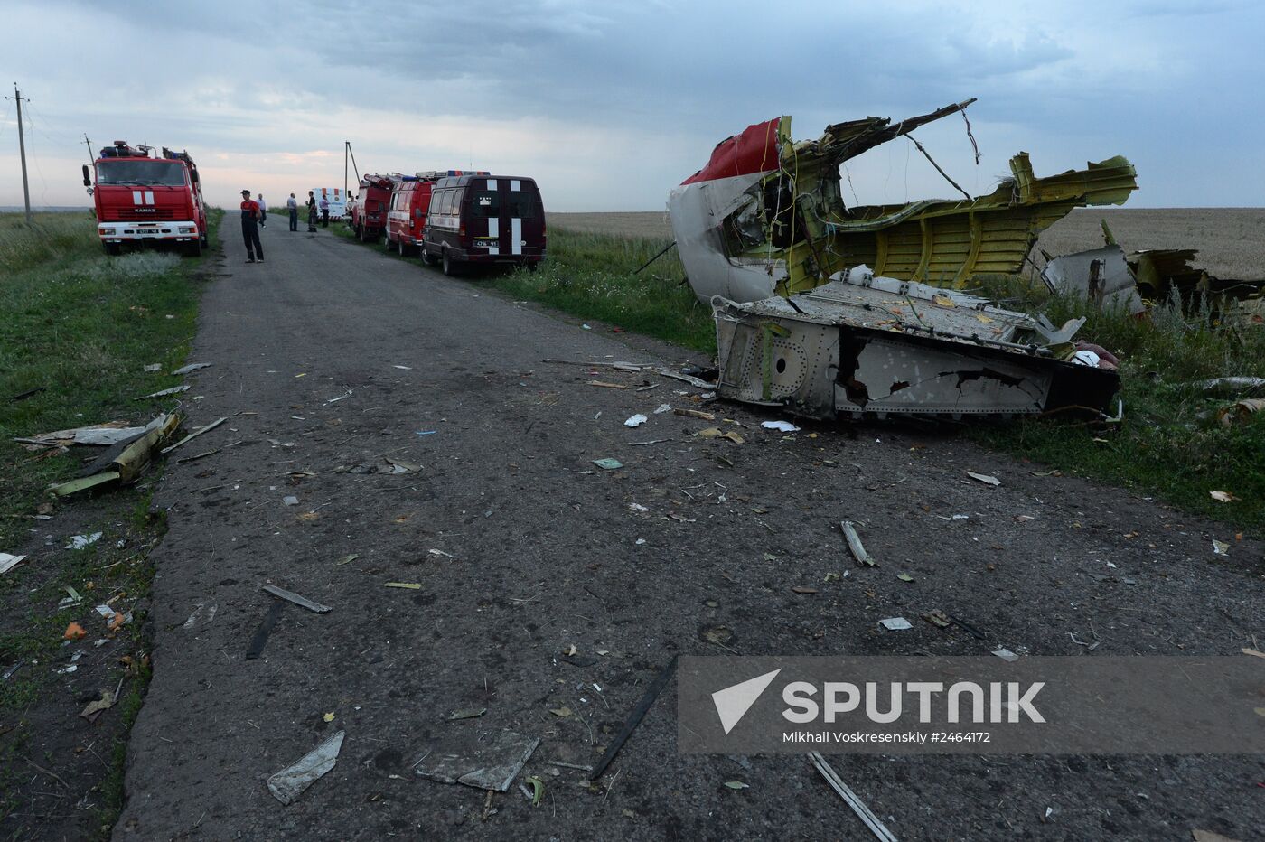 Malaysian Boeing crashes in Ukraine