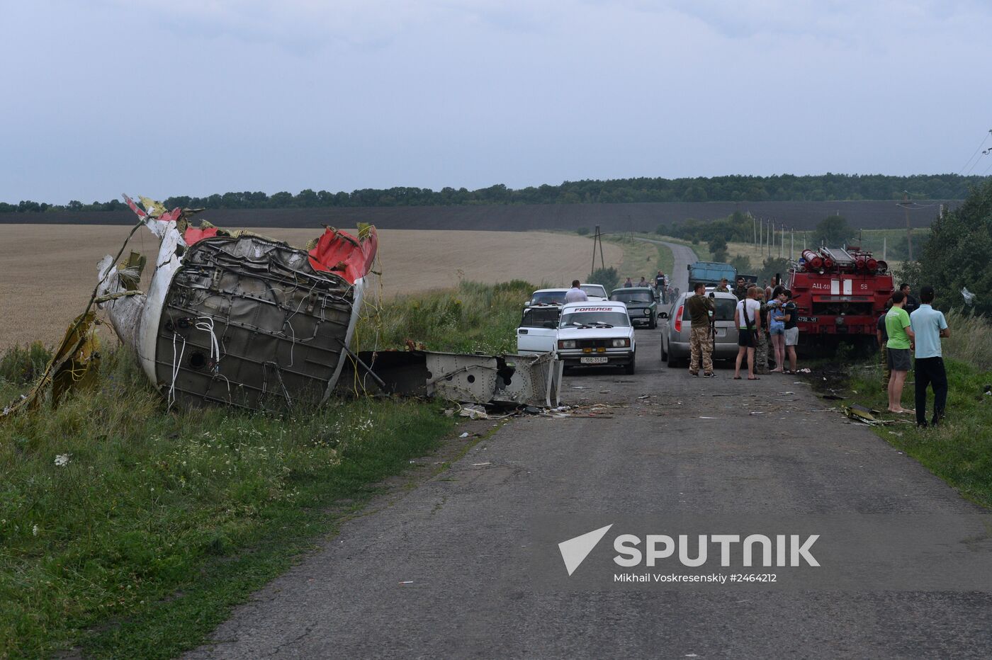 Malaysian Boeing crashes in Ukraine