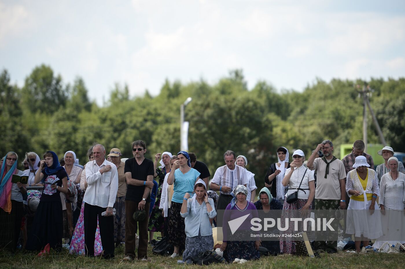 Celebrations marking the 700th birthday anniversary of the Reverend St. Sergius of Radonezh. Day Two