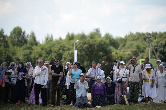 Celebrations marking the 700th birthday anniversary of the Reverend St. Sergius of Radonezh. Day Two