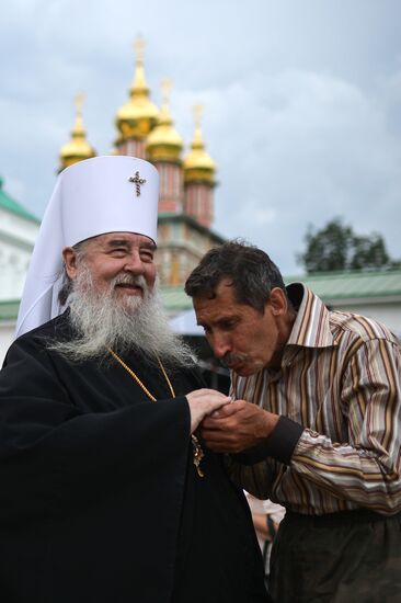 Celebrations marking the 700th birthday anniversary of the Reverend St. Sergius of Radonezh. Day Two