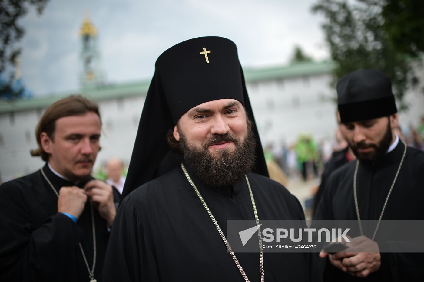 Celebrations marking the 700th birthday anniversary of the Reverend St. Sergius of Radonezh. Day Two