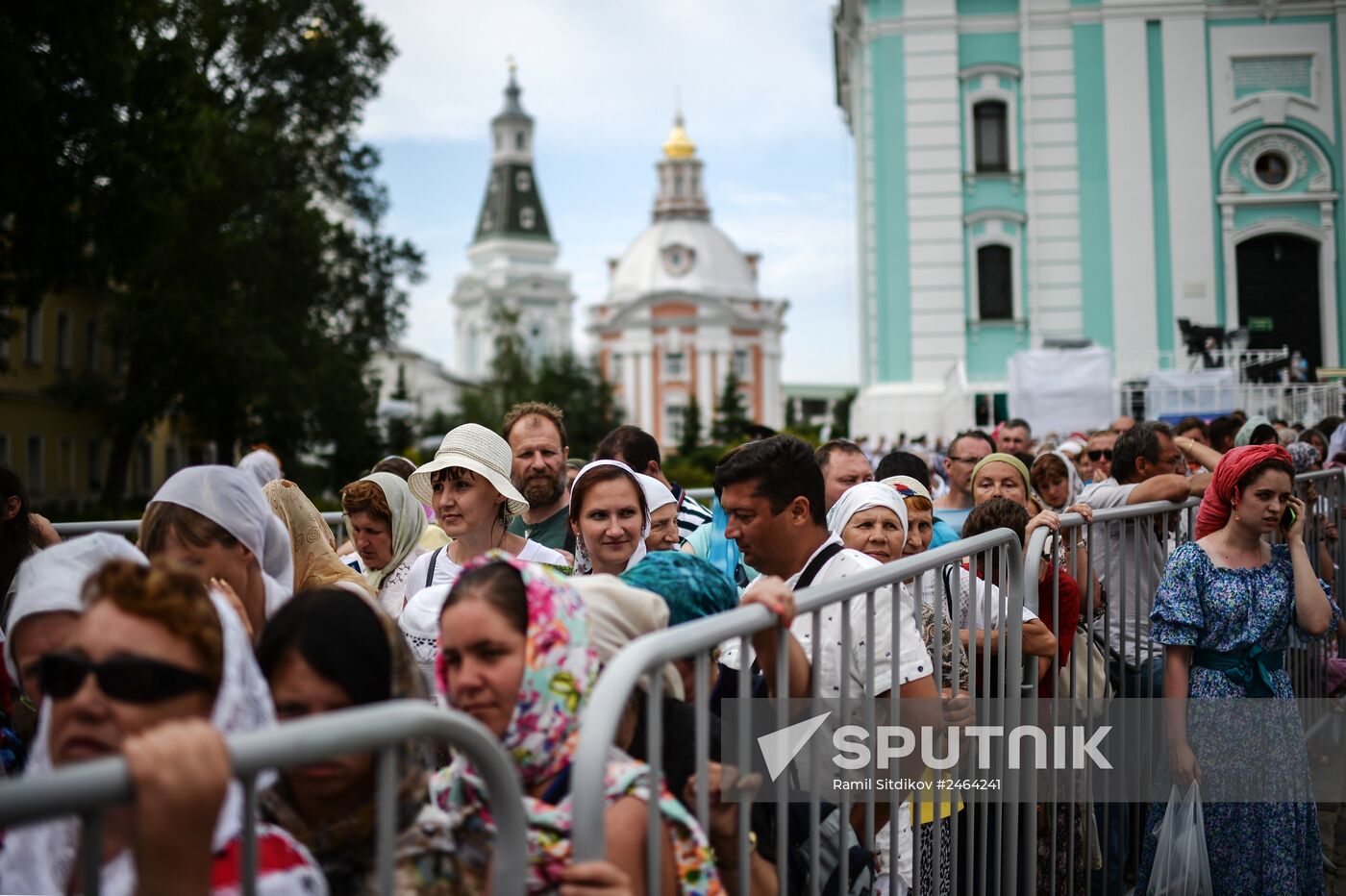 Celebrations marking the 700th birthday anniversary of the Reverend St. Sergius of Radonezh. Day Two